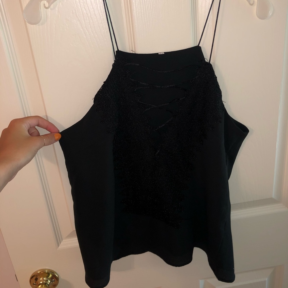 lace up tank